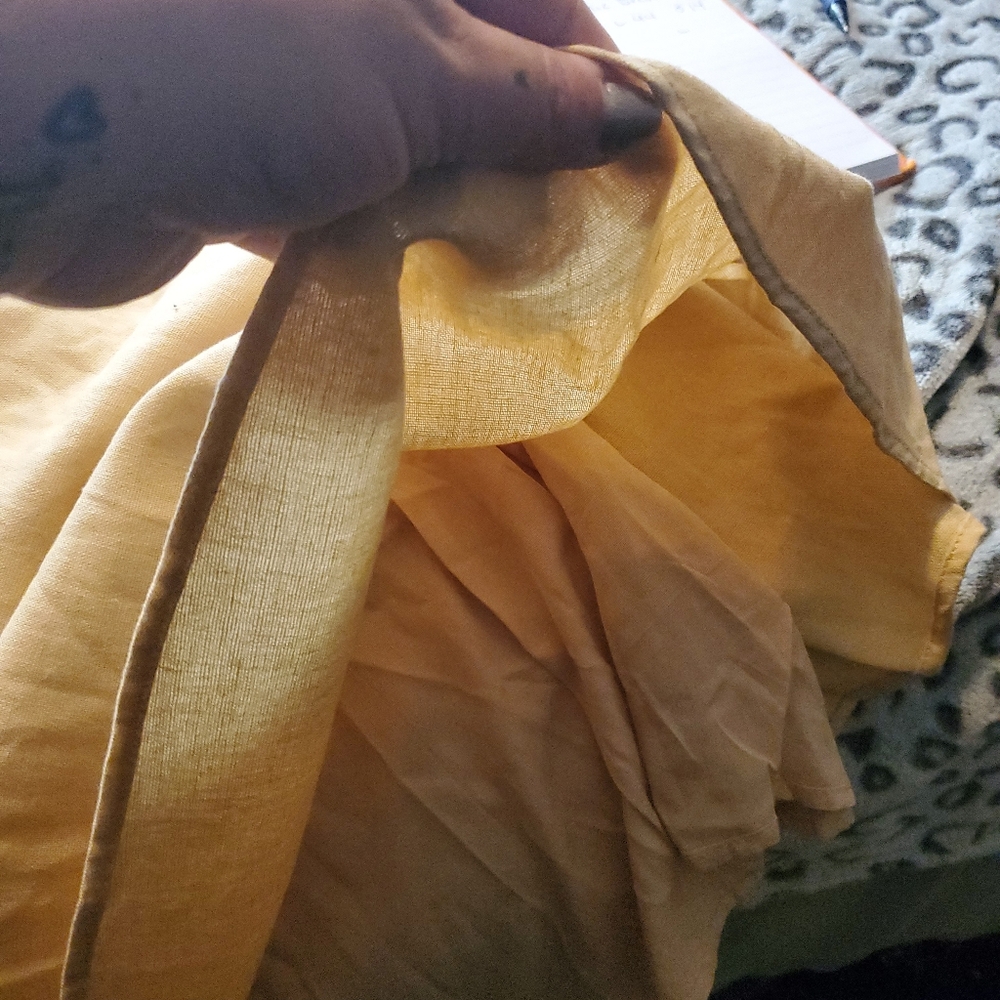 NWOT GIRL AND THE SUN Cotton Blend Maxi Dress - Small - Picture 6 of 7